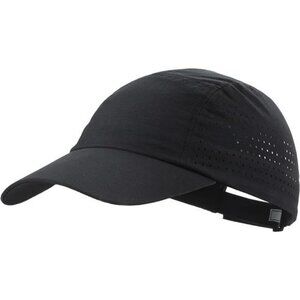 Mens Quick Dry Running Hat Lightweight Reflective Sports Cap UV Protection